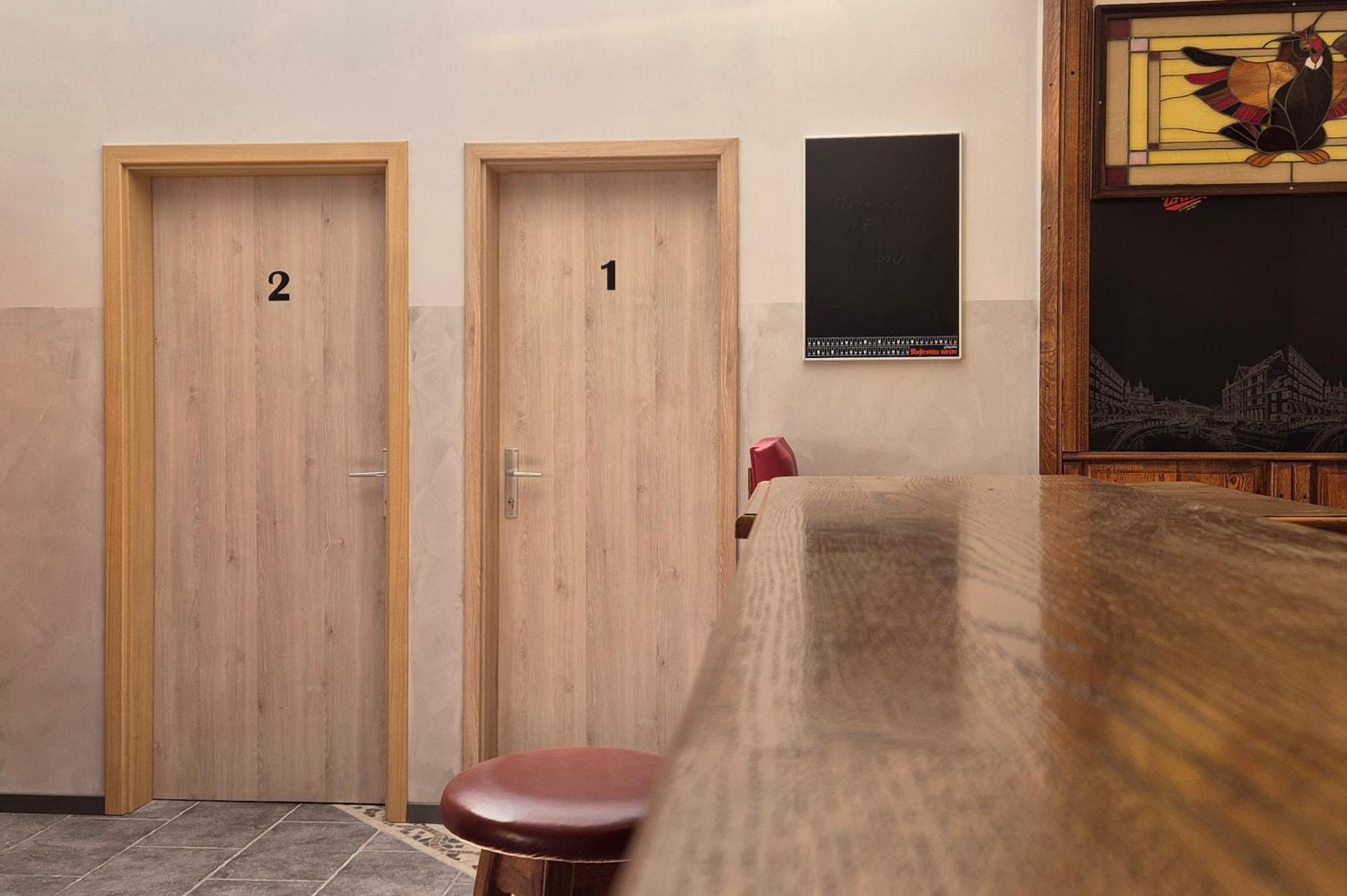 Bled Lesce Station Rooms And Beds Exterior foto